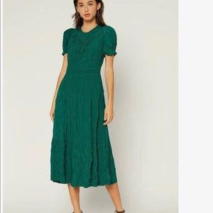 Current Air NWT Cowl Neck Dress Sz L